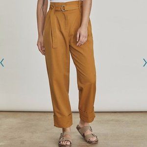 elizabeth & james • belted paperbag waist pants